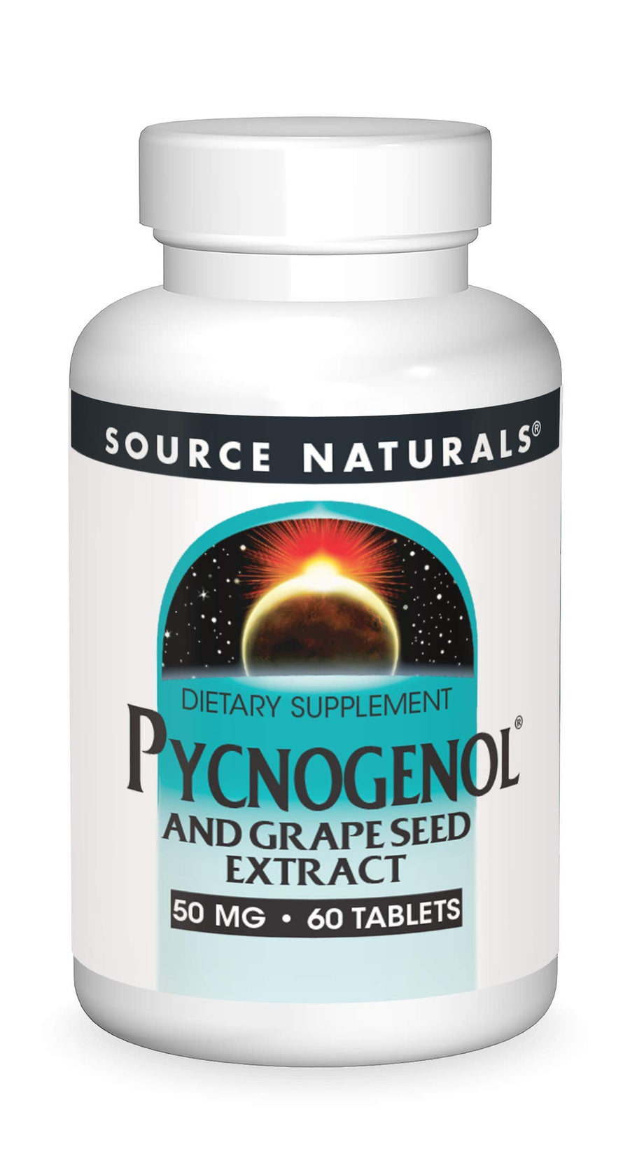 Source Naturals Pycnogenol & Grape Seed Extract 50 