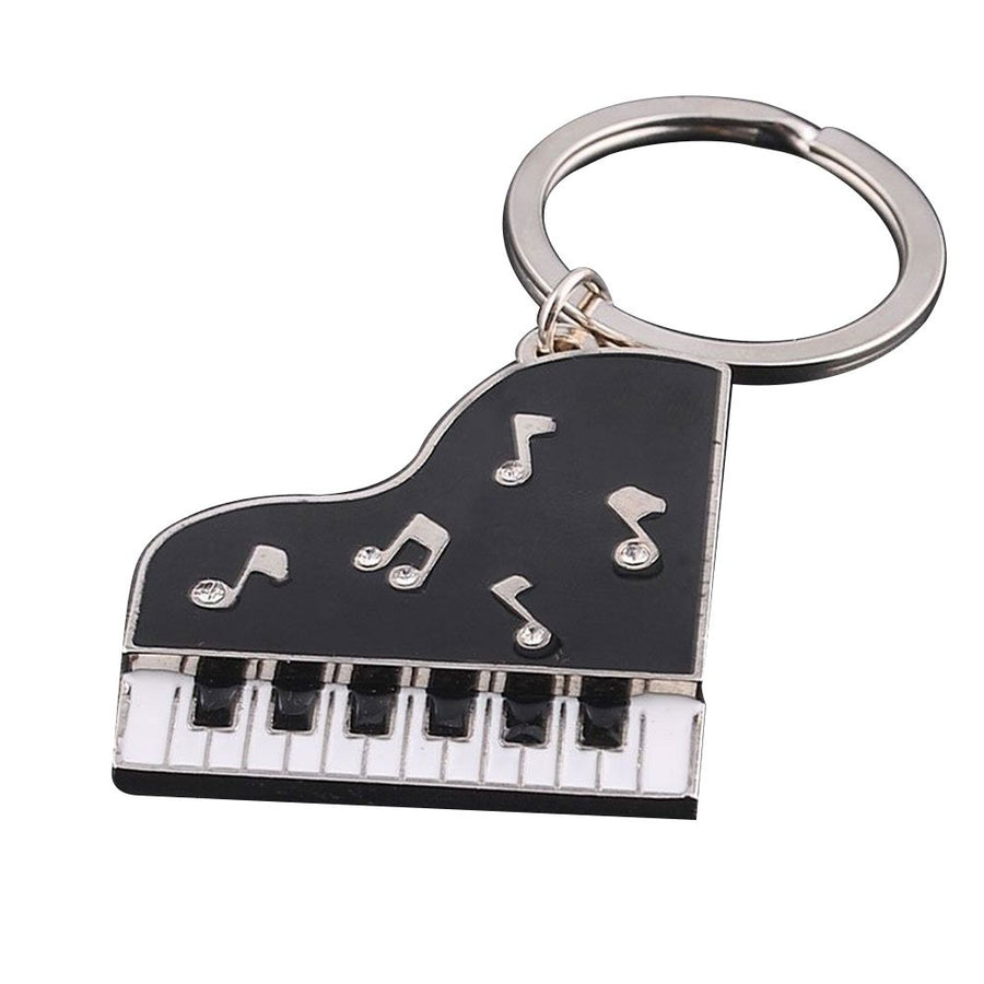 VOSAREA Piano Keyring Keychain Metal Cool Car Keyring P