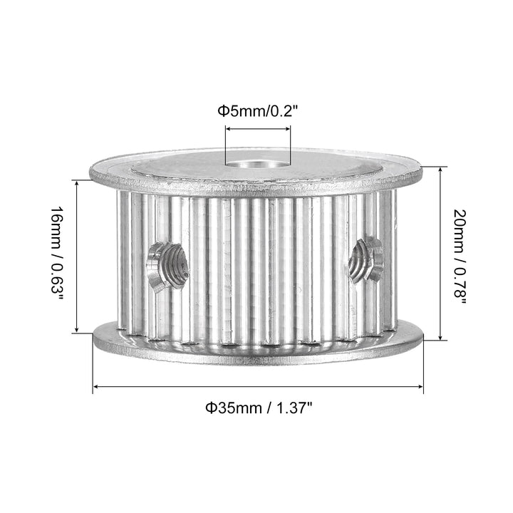 MECCANIXITY 5M 20Teeth Timing Pulley Synchronous Wheel 