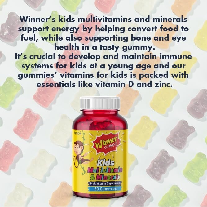 Vitron Kids Multivitamin and Mineral Supplement Gummies