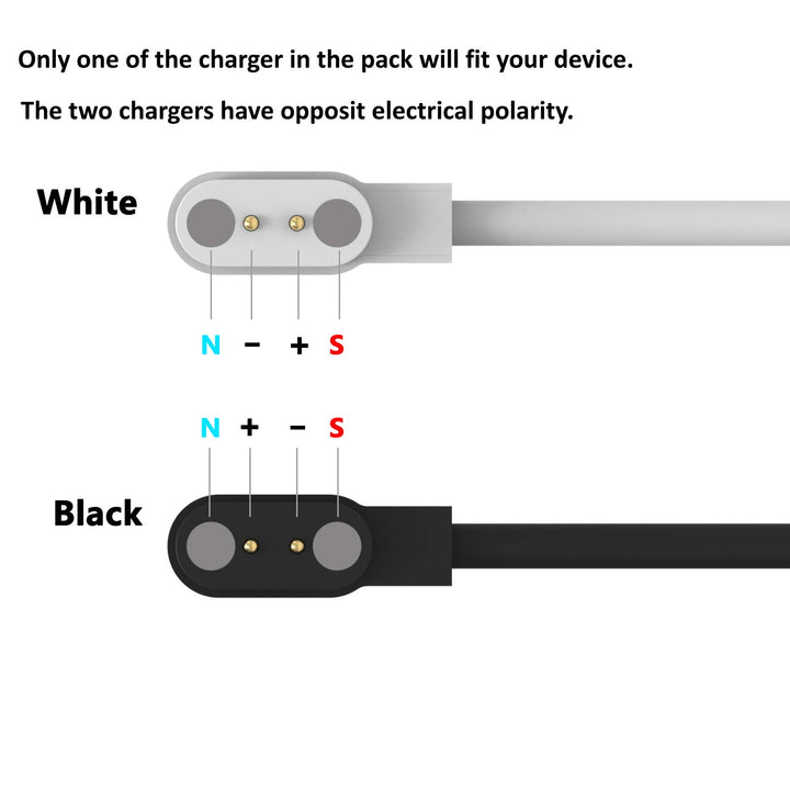 Smart Watch Charger 2 Pin Compatible with Fitpolo 1.8’’ Smartwatch Charger for IDW13/IDW19/IDW15 Smartwatch