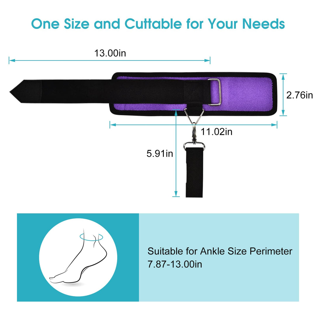 Drop Foot Support, Adjustable Drop Foot Brace with Elastic Straps Foot Up Brace Orthosis Ankle Brace Support Foot Drop Postural Corrector for Improve Walking Gait, Prevents Cramps Ankle Sprains