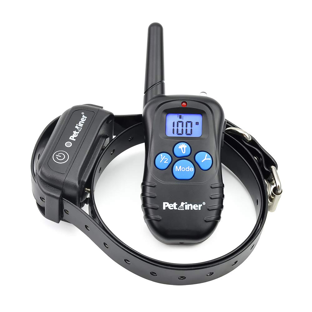 Shock Collar for Dogs - Waterproof Rechargeable Dog Training E-Collar with 3 Safe Correction Remote Training Modes, Shock, Vibration, Beep for Dogs Small, Medium, Large