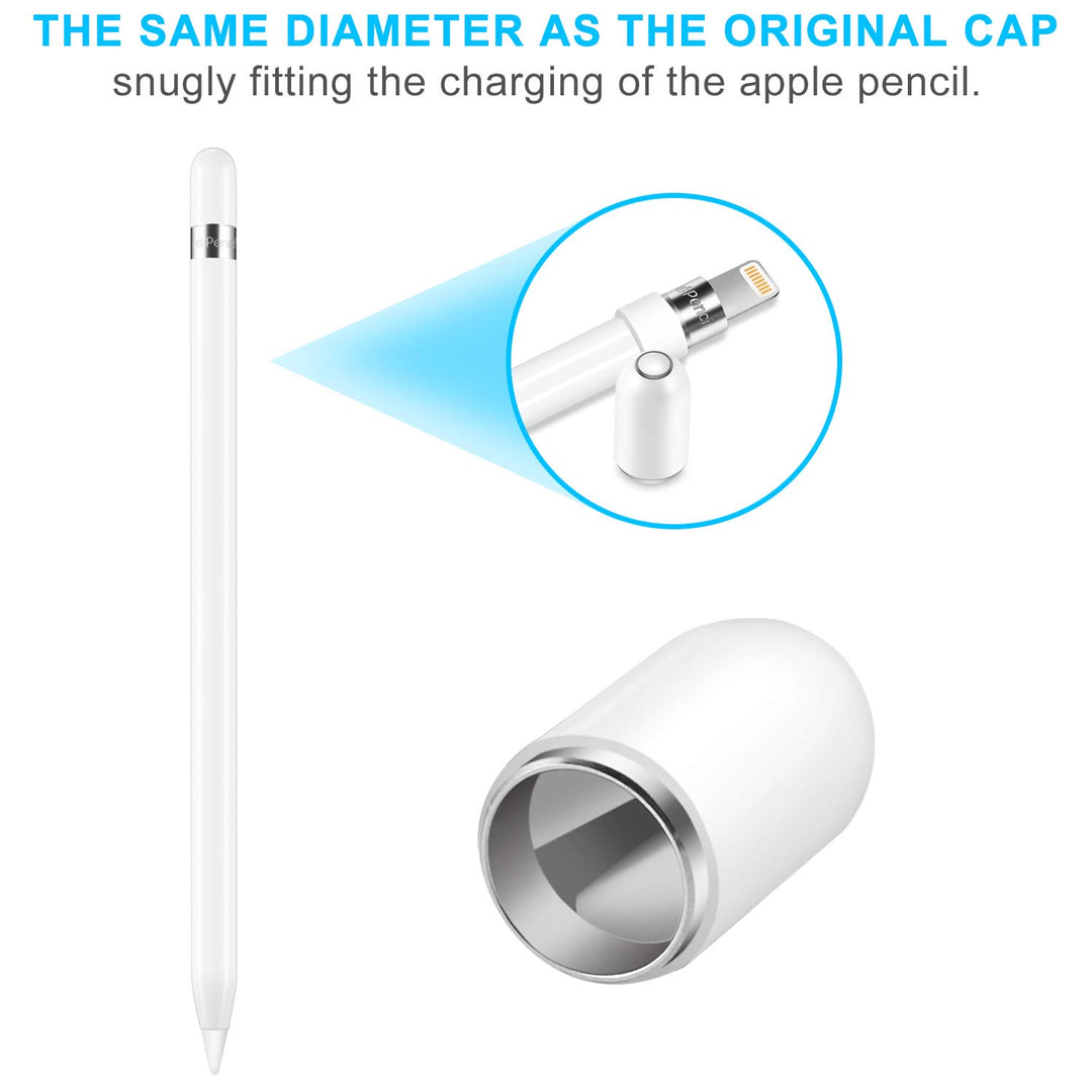 Hiicopa Magnetic Replacement Cap for Apple Pencil 1st G