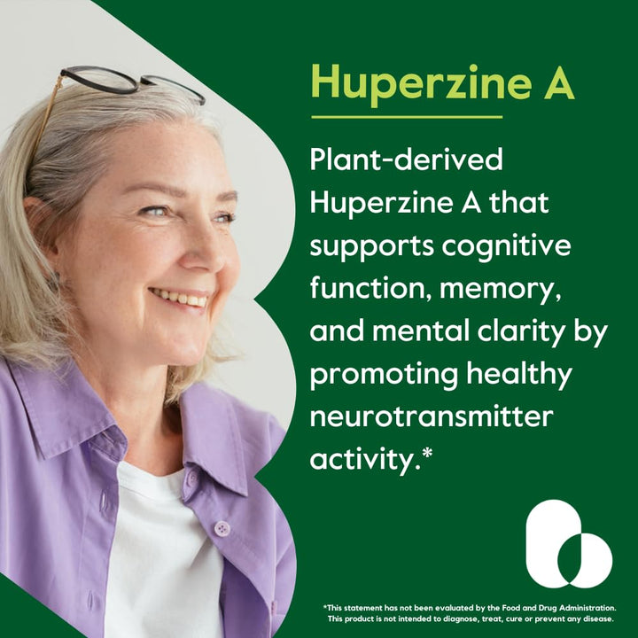 BESTVITE Huperzine A 200mcg from Naturally Derived Hupe