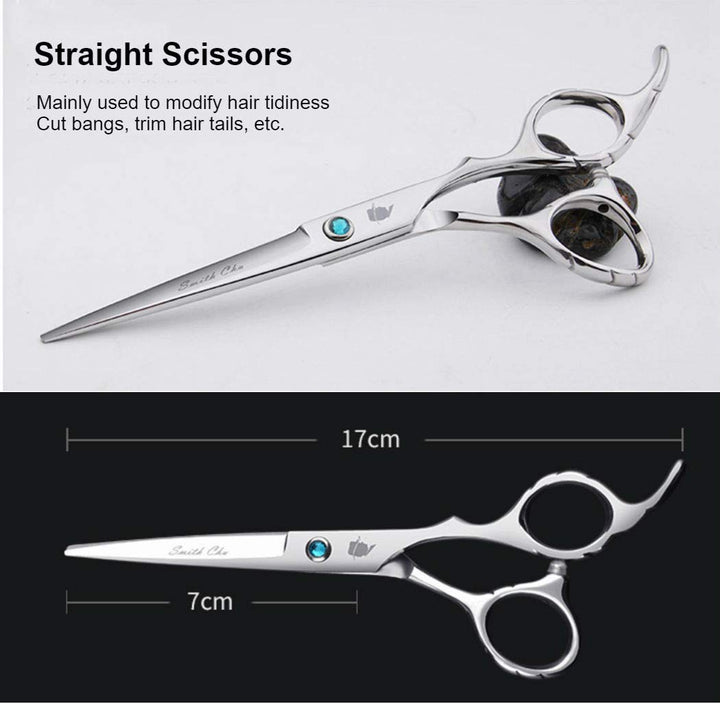 6.0 Hair Cutting Scissors Japan 440C Steel Baby Hair Shears Hairdressing Scissors for Barber