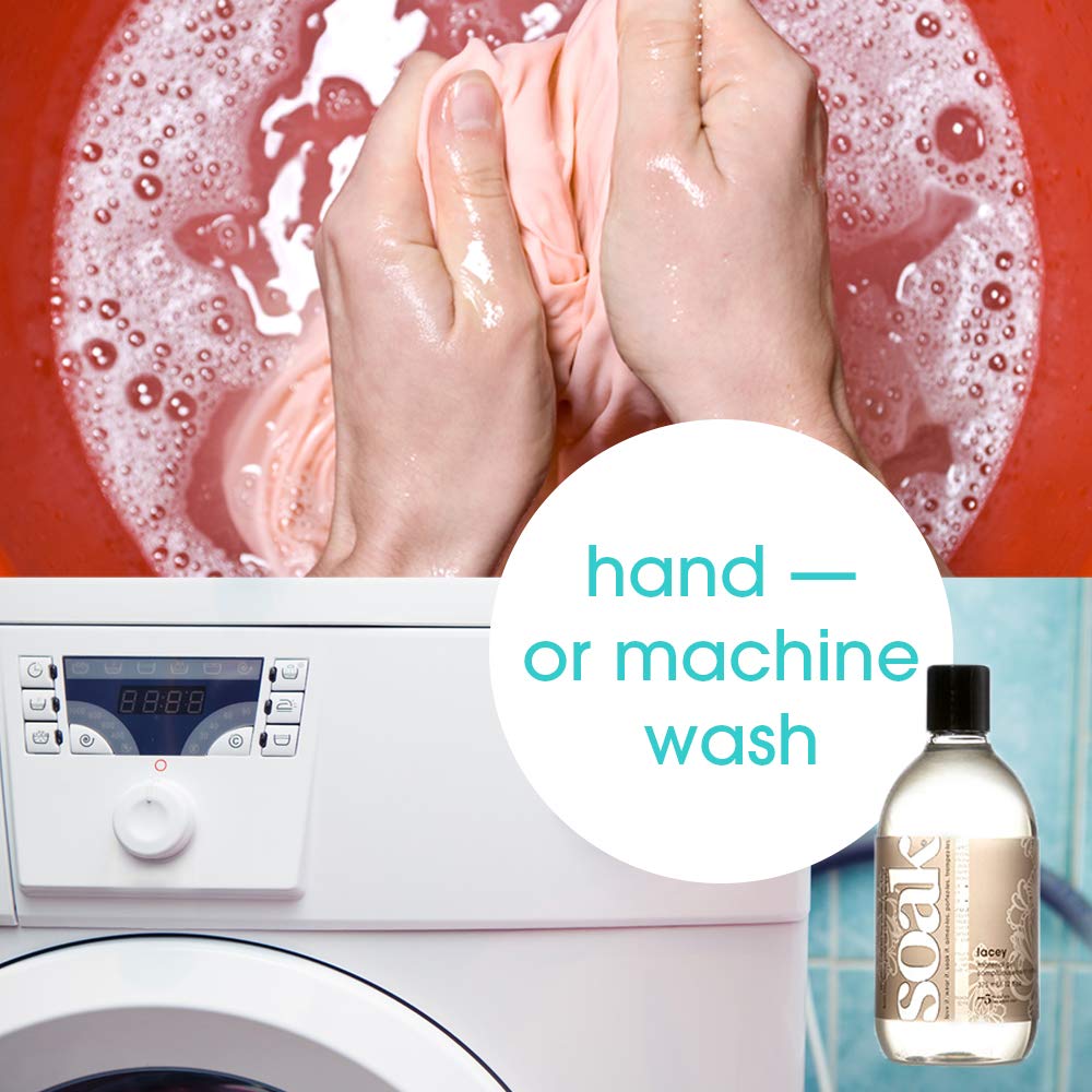 Soak Laundry Soap – No Rinse, Plant Derived Hand Wash Detergent - 375 ml / 12 fl. oz, 75+ Washes (Yuzu)