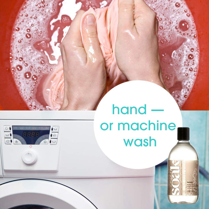 Soak Laundry Soap – No Rinse, Plant Derived Hand Wash Detergent - 375 ml / 12 fl. oz, 75+ Washes (Yuzu)