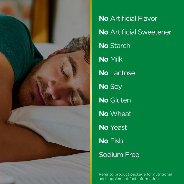 Nature&#39;s Bounty Sleep Gummies, 3mg Melatonin an