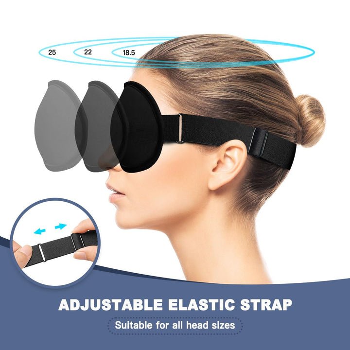 Sleep Mask for Women Men, Ultrathin Light Blocking Slee