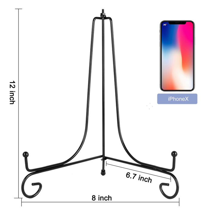 Teamkio Improved Anti-Slip Plate Holder Display Stand, 
