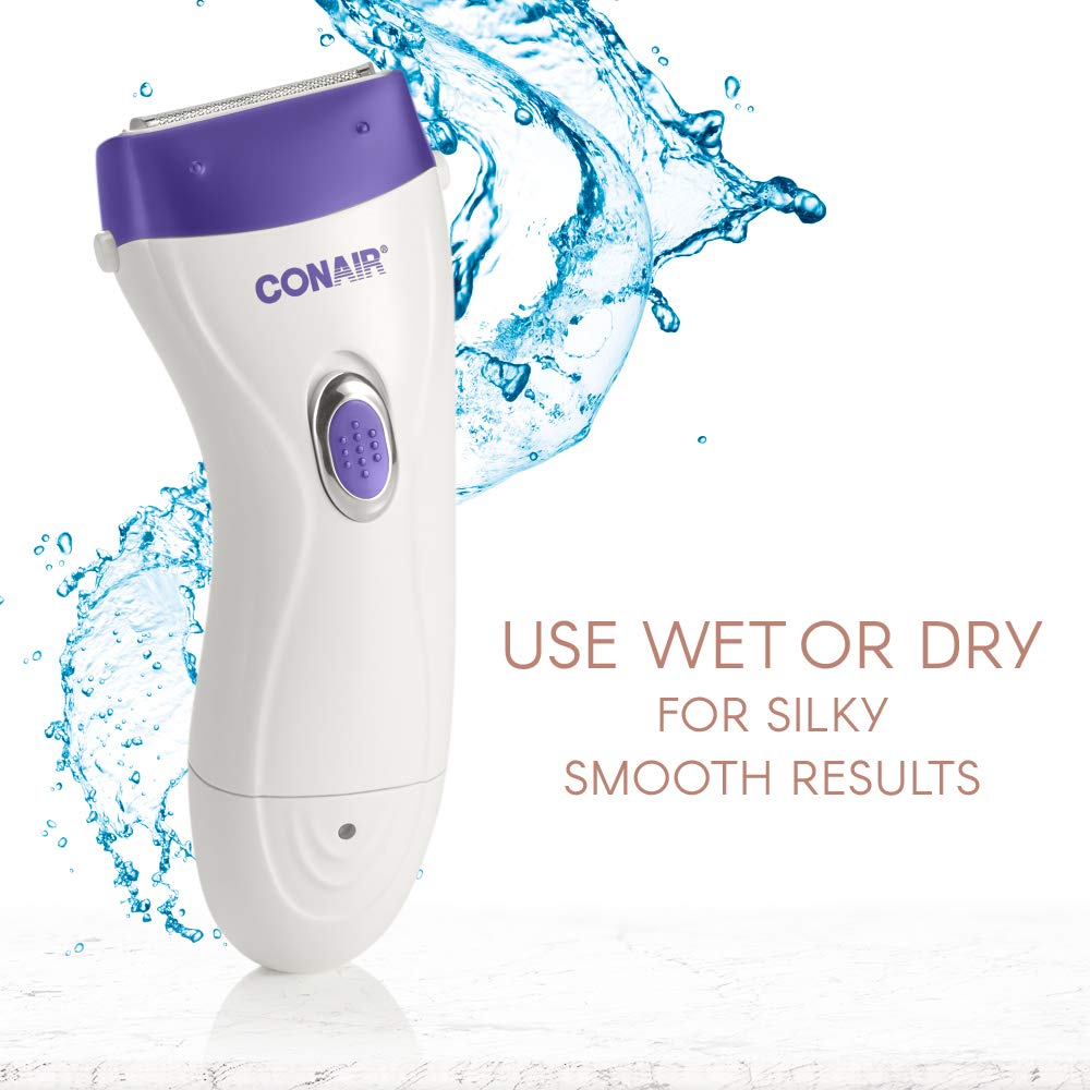 LWD375WCSV Satiny Smooth Ladies' Wet/Dry Rechargeable Shaver
