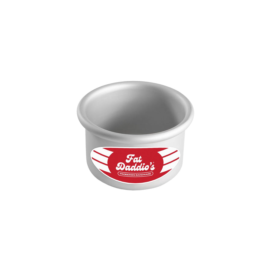 Round Cake Pan, 3 x 2 Inch, Silver
