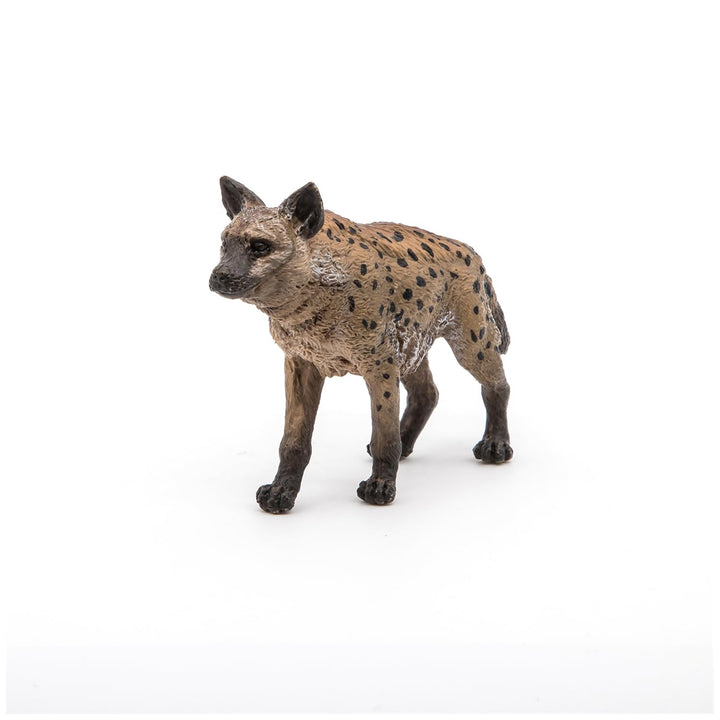 -Hand-Painted - Figurine -Wild Animal Kingdom - Hyena -50252 -Collectible - for Children - Suitable for Boys and Girls- from 3 Years Old