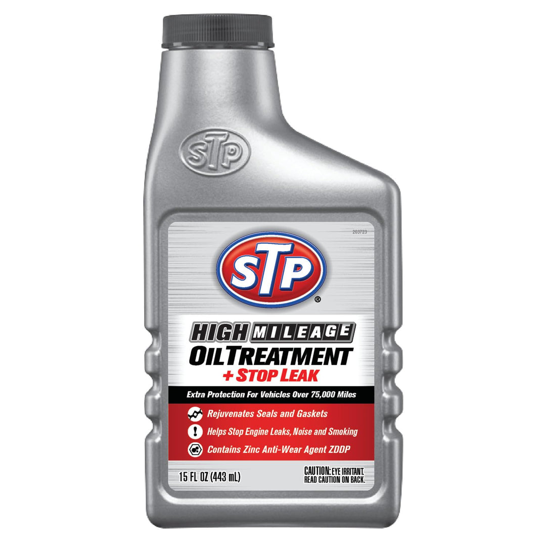 High Mileage Oil Treatment + Stop Leak - 15 FL OZ