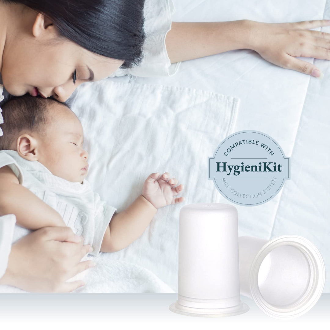 Ameda HygieniKit Silicone Replacement Diaphragms, Clear, Closed-System Pumping, Breastfeeding Equipment & Accessories | 2 Count | (Old)