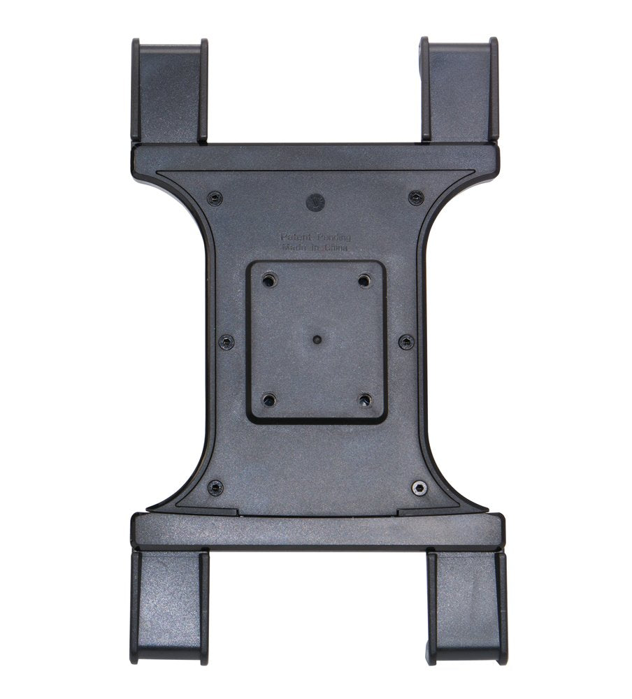 Mounts Slim-Grip Universal Tablet Holder | Grips Devices up to 18.4 in Screen Size | 4-Hole AMPS Pattern Compatible | Fits iPad, Samsung Tab, Google, Surface, and More | TAB001-AMPS