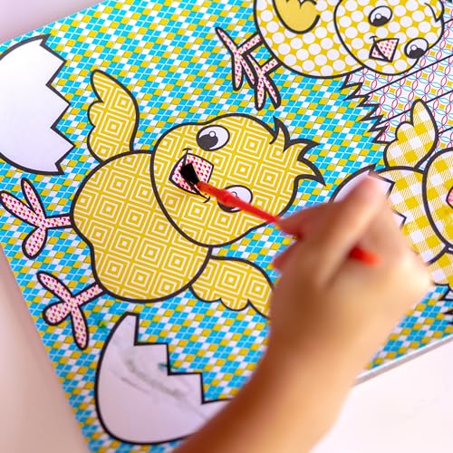 Melissa &amp; Doug My First Paint With Water Art Pad - Cheerleaders, Flowers, Fairies, and More (24 Pages)