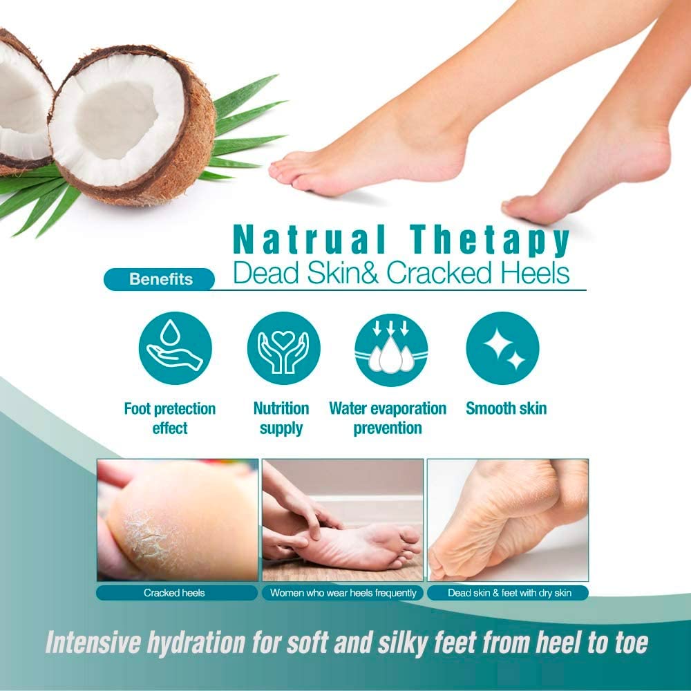 Epielle Intensive Repairing Foot Mask for Dry foot and 