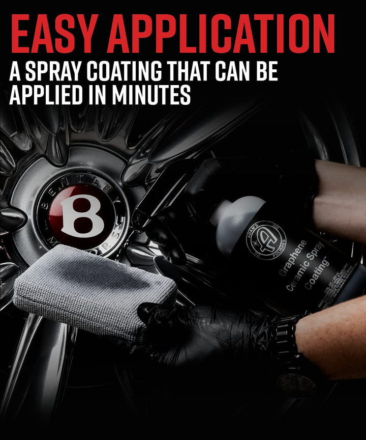Adam&#39;s Polishes Graphene Ceramic Spray Coating - Sprayable Graphene Oxide Ceramic Coating for Cars, Boats, RV&#39;s &amp; Motorcycle | Adds Extreme Gloss, Depth, Shine &amp; Protection