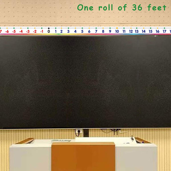 Number Line Bulletin Board Border -20 to 100 Number Line for Classroom Wall Classroom Decoration Set 36ft 1 Roll for Math Classes