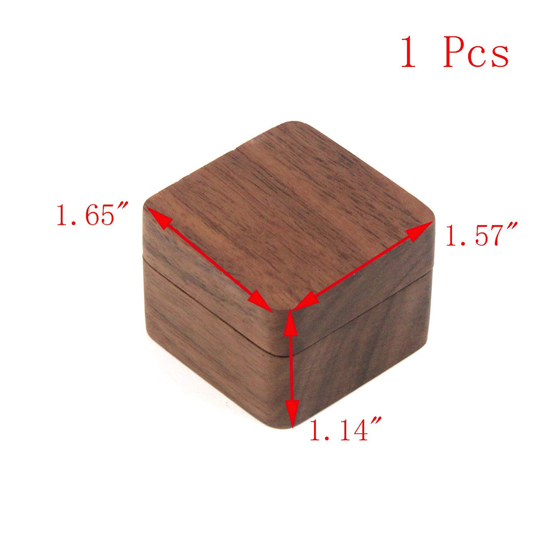 Guitar Pick Box Storage Wooden Guitar Picks Case Holder Organizer for Guitarist Musician Gift, 1 Pcs