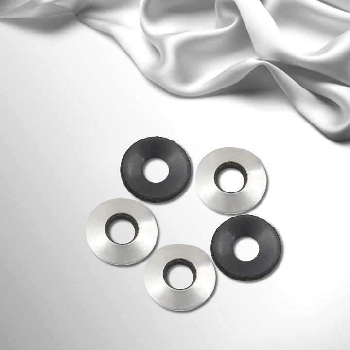 1/4&#39;&#39;x3/5&#39;&#39; Neoprene Bonded Sealing Washers 304 Stainless Steel EPDM Rubber Washers, 100 PCS