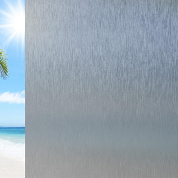 Coavas Window Privacy Film Static Cling, Frosted Glass 