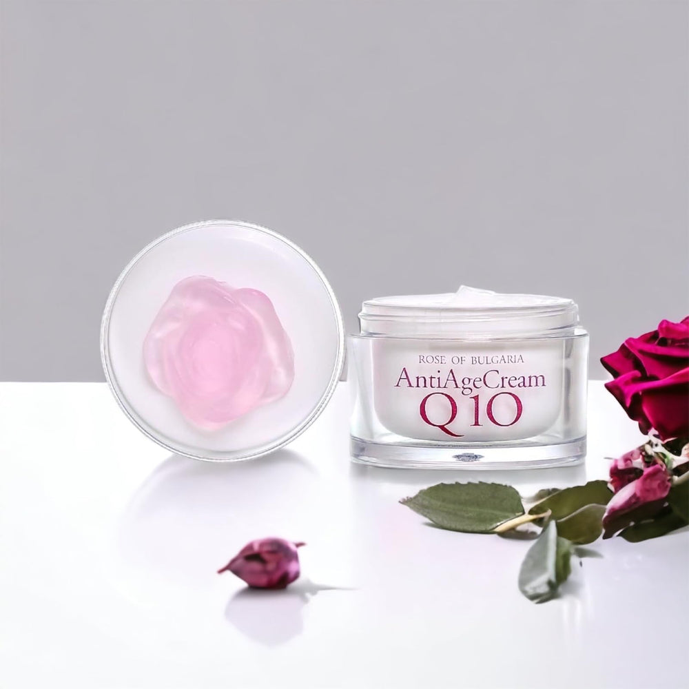 Biofresh Rose of Bulgaria Q10 Anti-Age Cream with Natural Rose Water 1.7 fl oz