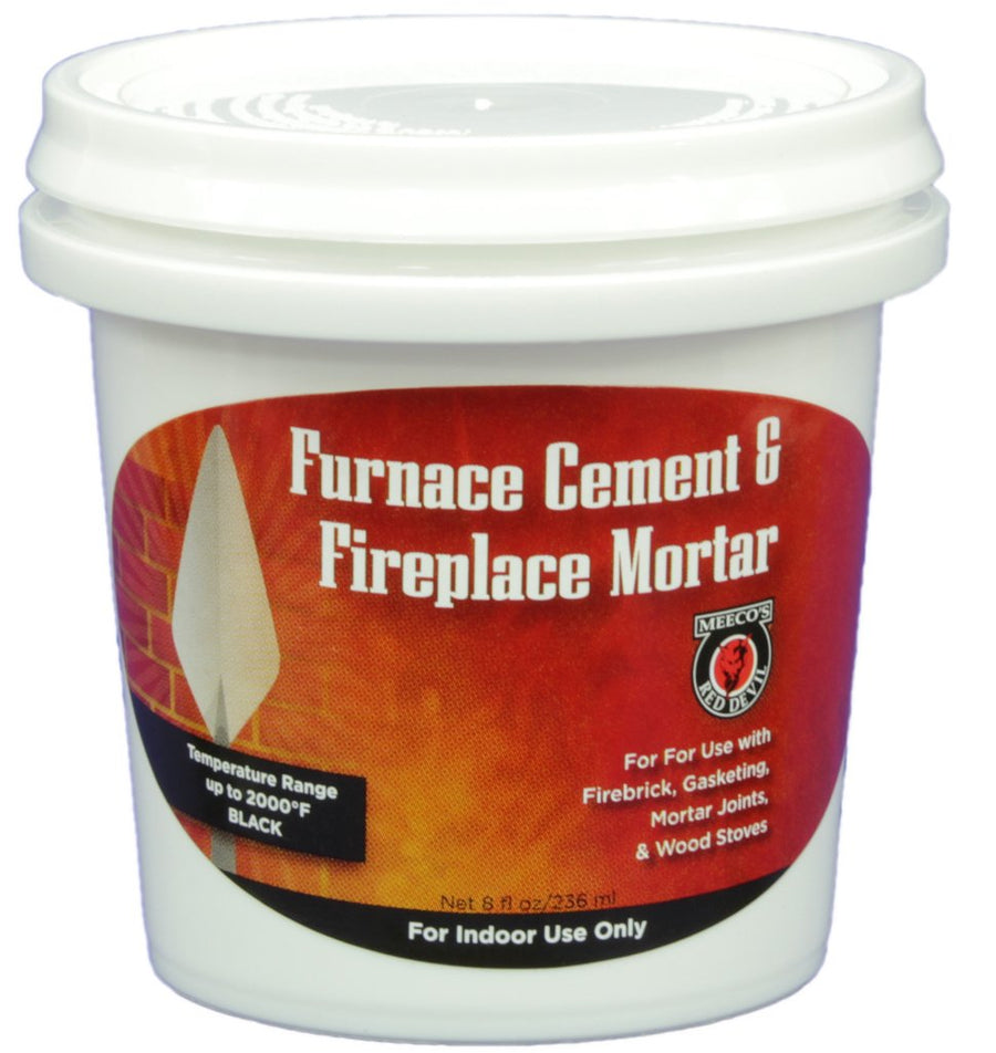 #1352 Furnace Gasket Cement and Stove Sealer - High Temperature Adhesive for Fiberglass Gasketing - Ideal for Repairing Small Cracks in Stoves - 1/2 Pint Tub (Gray)