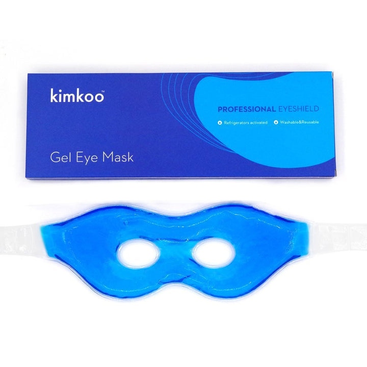 Kimkoo Gel Eye Mask Cold Pads&amp;Cool Compress for Puffy Eyes and Dry Eye,Cooling Eye Ice Masks Gel Blue*1