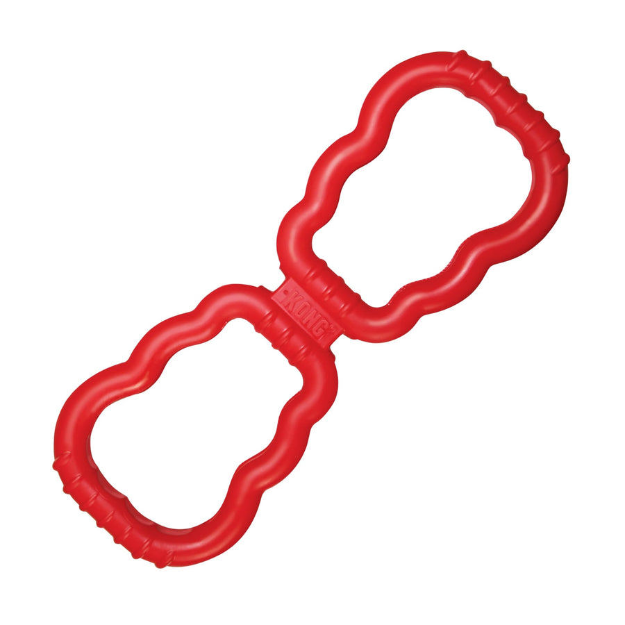 Tug Toy - Dog Supplies for Tug of War - Natural Rubber Dog Toy for Outdoor & Indoor Playtime - for Medium/Large Dogs