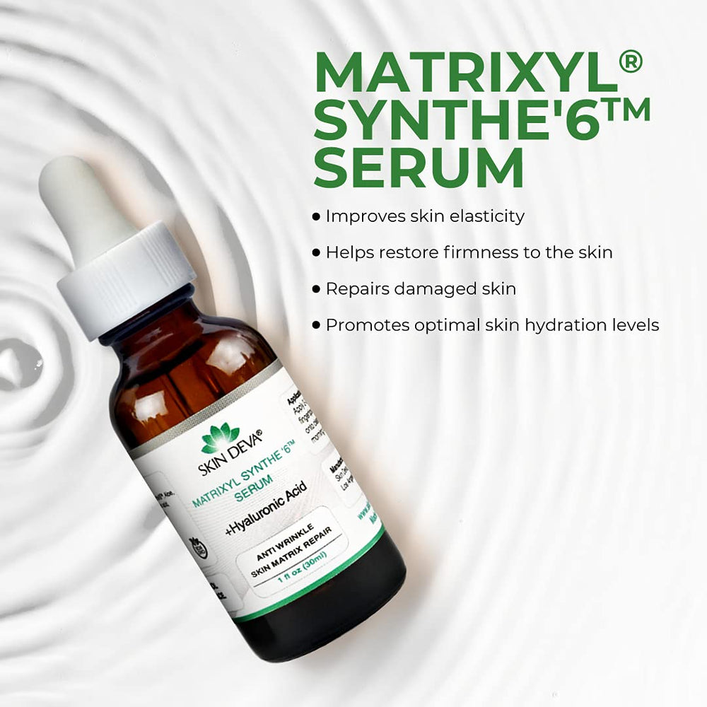 Matrixyl Synthe 6 Hyaluronic Acid Serum Anti Aging Serum Facial Serum Shrinks Pores and Keeps Skin Hydrated