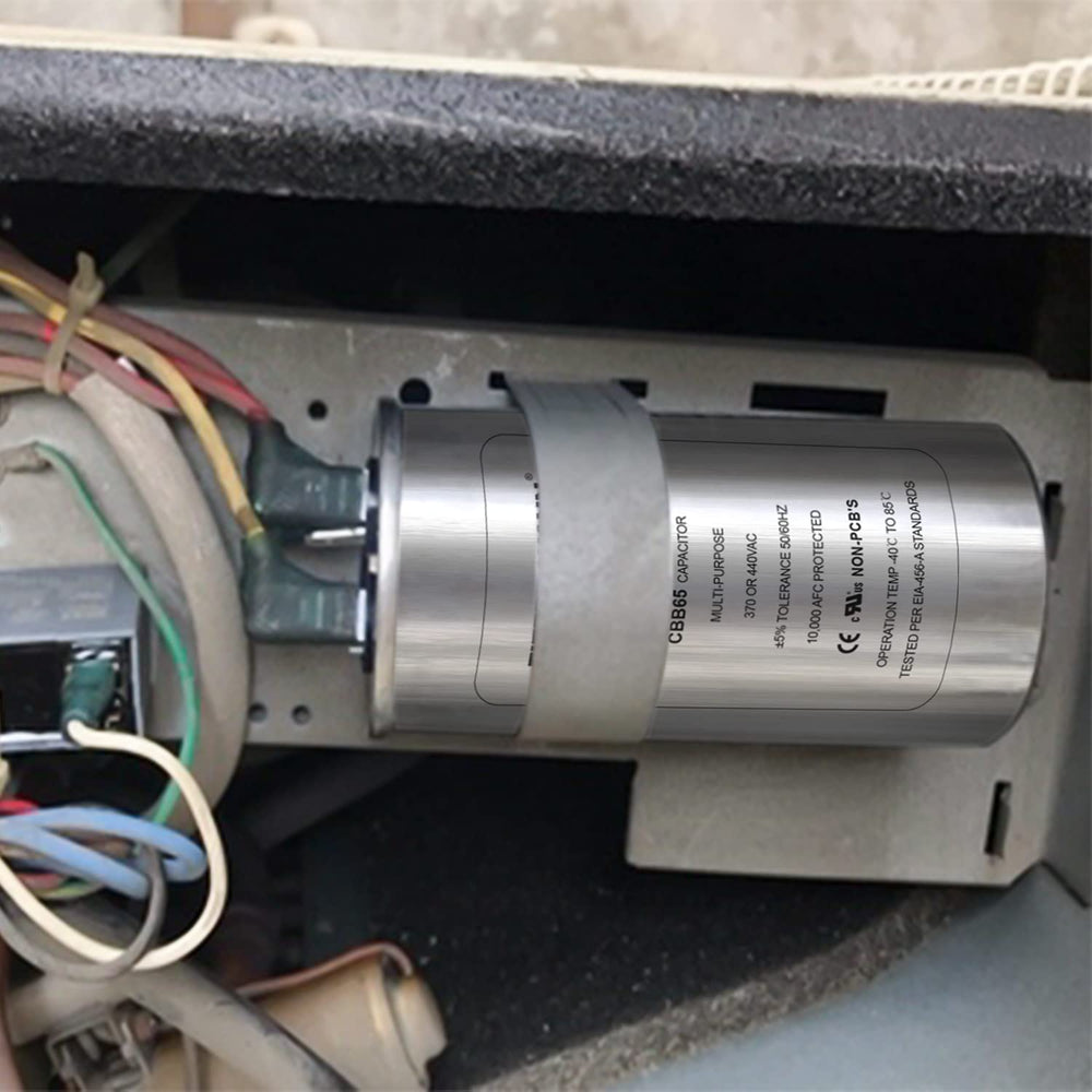 30 uf/MFD Capacitor for AC, 370-440 VAC Volts CBB65 Dual Run Round Capacitors, Air Conditioner, Swimming Pool and Fan Capacitors (Optional uf/MFD)