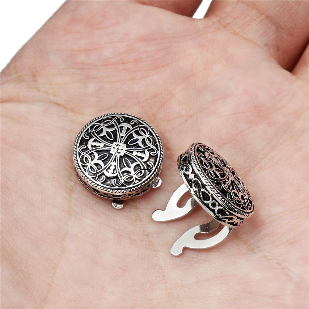 AMITER Button Covers for Men Vintage Cufflinks for Men’