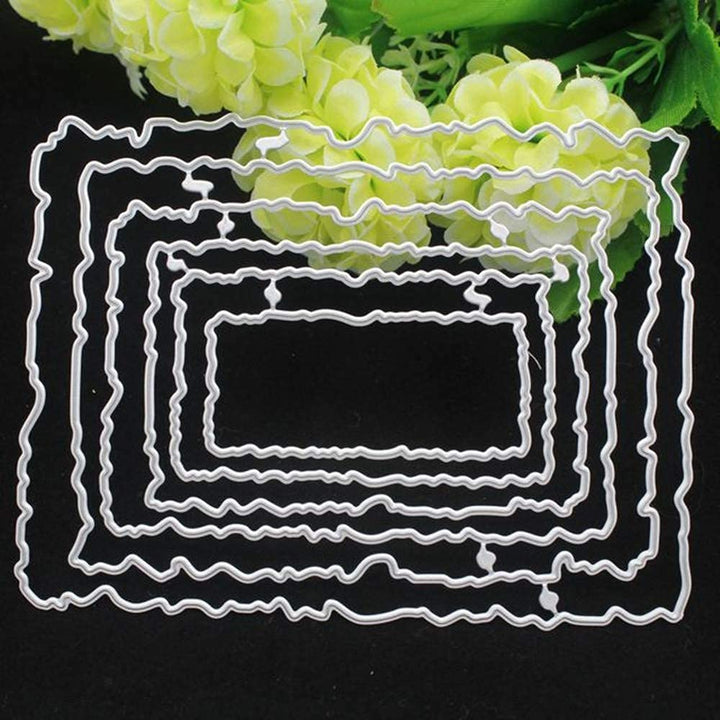 Cutting Dies for Card Making, Carbon Steel Rectangle Di