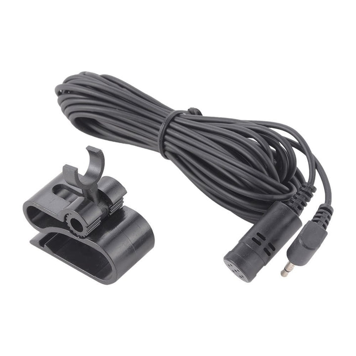 Universal for Pioneer Replacement Bluetooth Microphone Mic 2.5mm Jack Long Cable Assembly For All Pioneer Bluetooth Enabled Car Stereo CD DVD Player Radio Navigation BT with Clip Mount