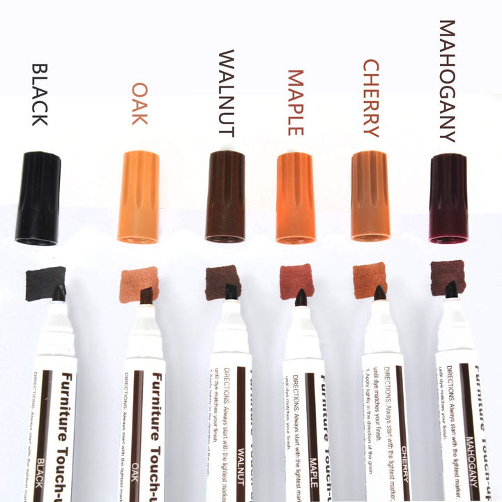 Furniture Touch Up Marker 12PCS Repair Kit Cover Wood S