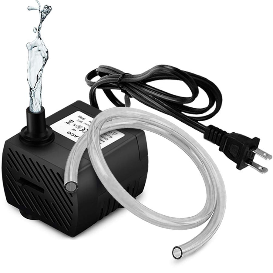95GPH 5W Mini Submersible Water Pump for Aquarium Fish Tank, Pond, Fountain, Hydroponics