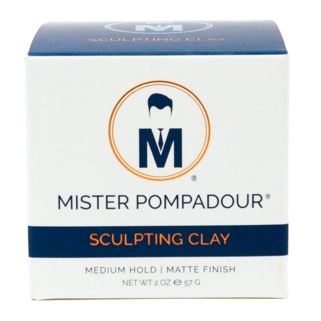 Sculpting Clay | Clay Pomade for Men and Women | Matte Finish | Volume &amp; Hold for Straight, Thick, Curly, or Fine Hair | Natural Ingredients | Better Than Hair Gel | 2 oz