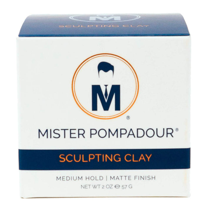 Sculpting Clay | Clay Pomade for Men and Women | Matte Finish | Volume &amp; Hold for Straight, Thick, Curly, or Fine Hair | Natural Ingredients | Better Than Hair Gel | 2 oz