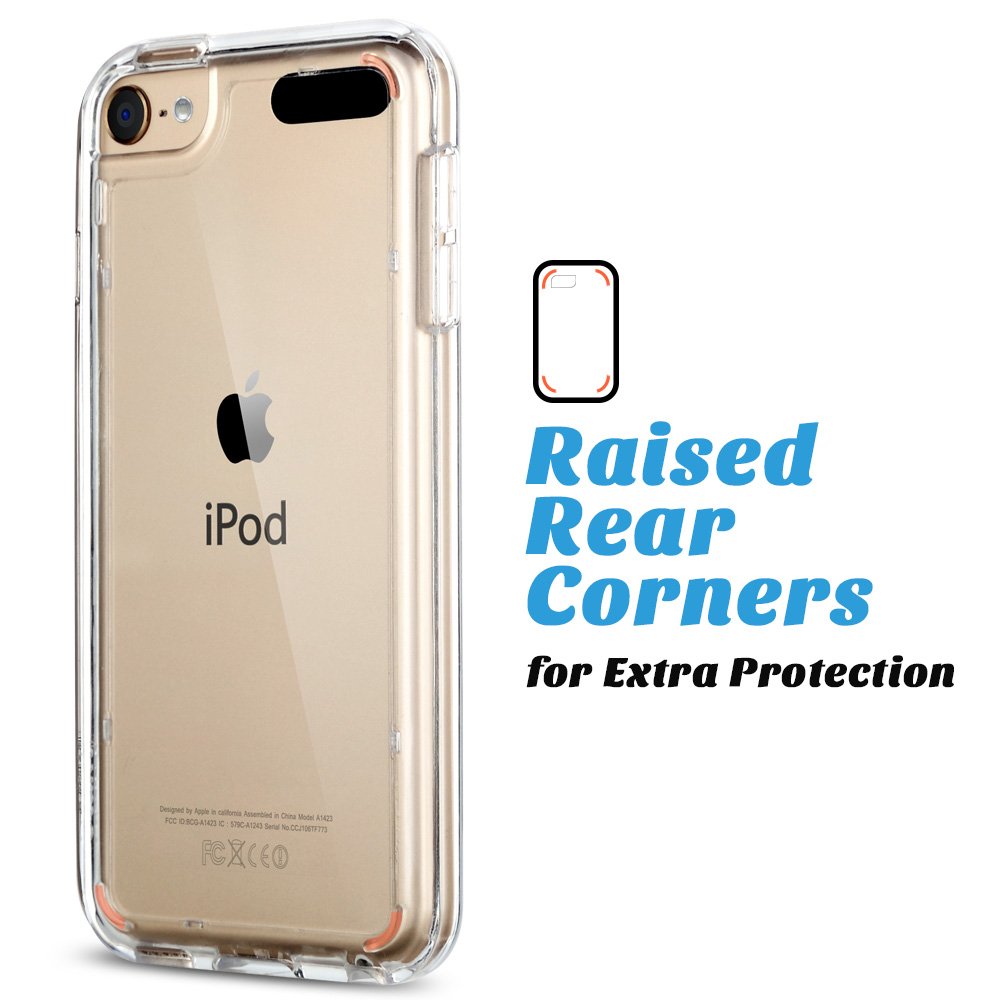 ULAK iPod Touch 7 Case, iPod Touch 6 &amp; 5 Case, 