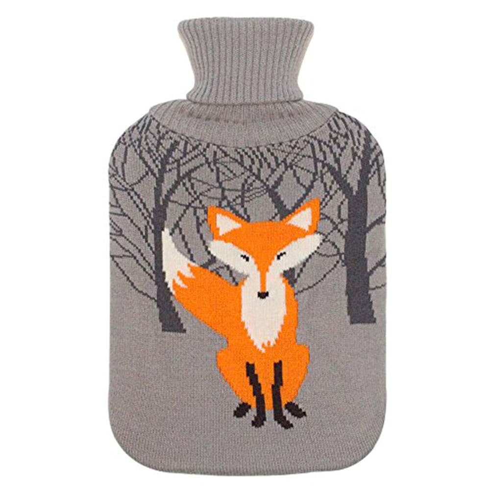 2 Liter Premium Classic Rubber Hot Water Bottle w Cute 