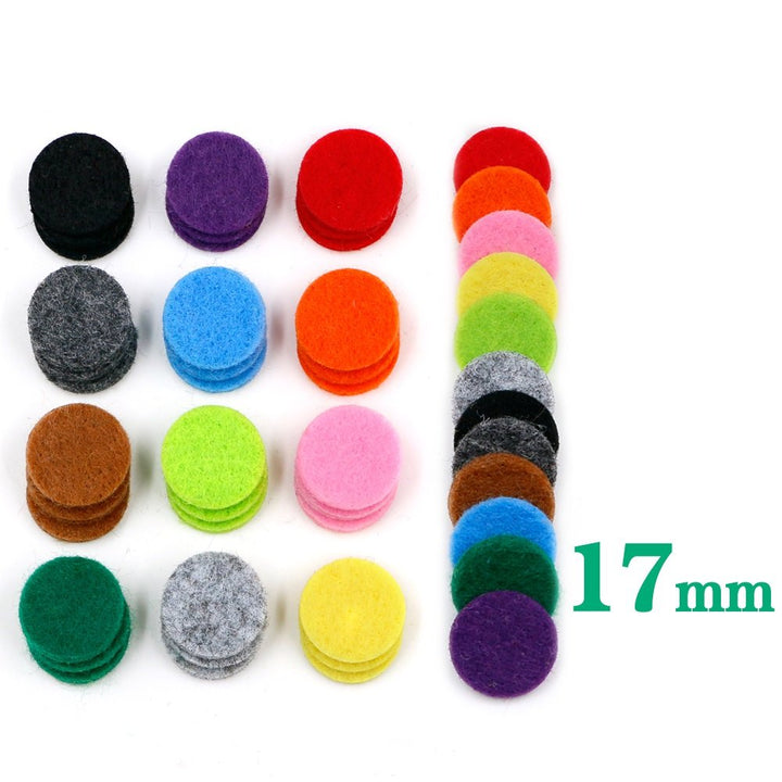 RoyAroma 17mm (2/3 inch) Replacement Felt Pads(48 Piece