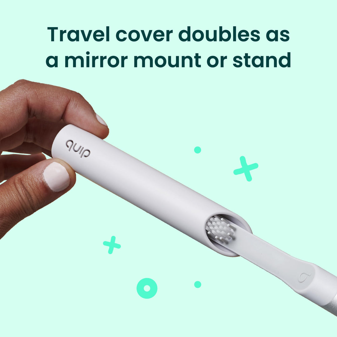 Quip Sonic Toothbrush for Adults - Timed Electric Tooth