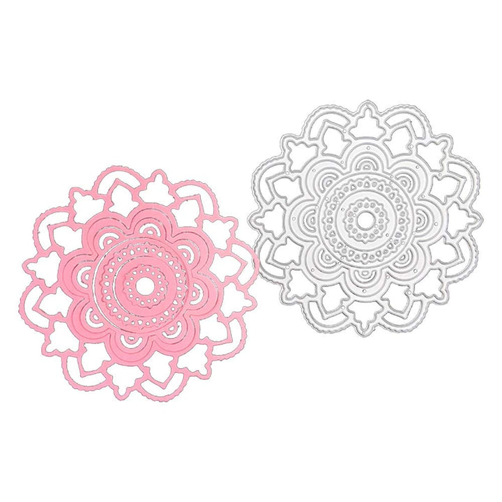 Cutting Dies Metal, Metallic Cutting Dies, Flower Metal Embossing Stencils for DIY Scrapbooking Photo Album Decorative DIY Paper Cards Making Gift