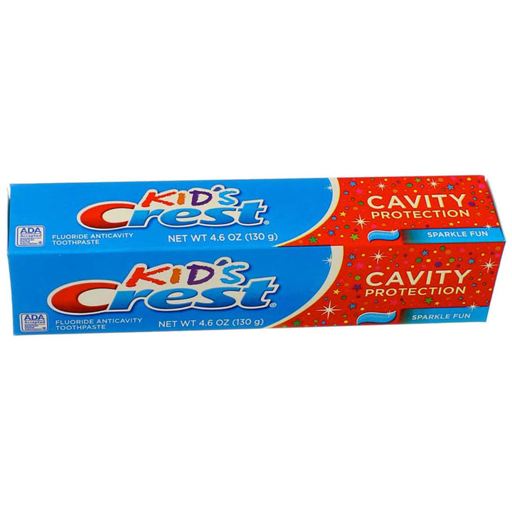 Crest Kids Tube Size Sparkle Fun Cavity Protection Toothpaste, 4.6 Oz