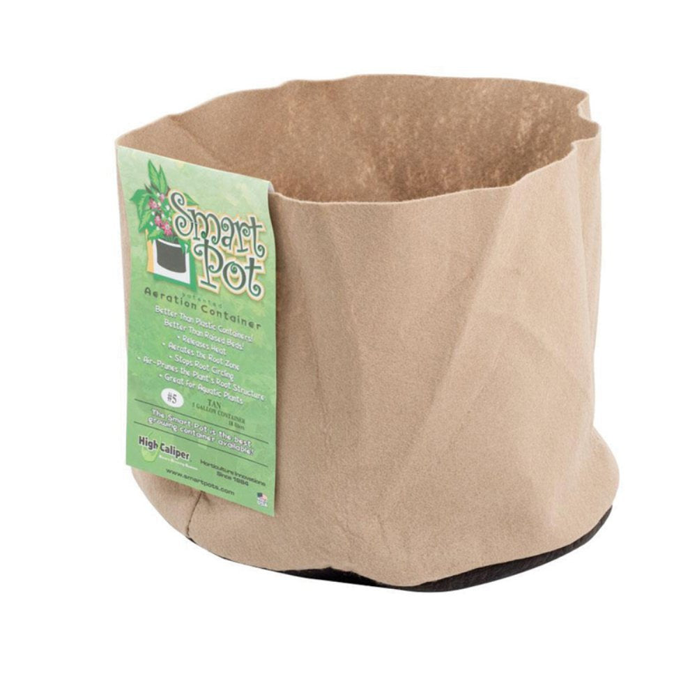 Smart Pots 7-Gallon Smart Pot Soft-Sided Container, Tan