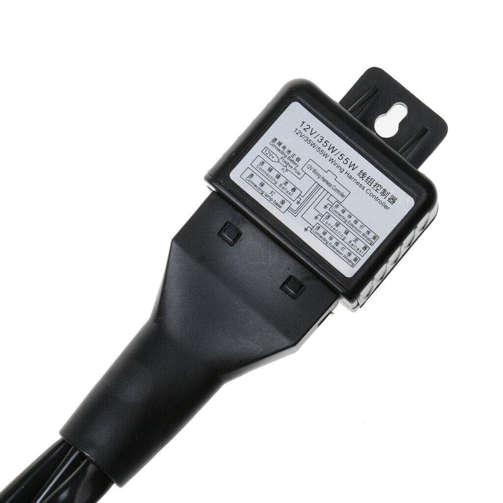 HID Relay Harness H4 (9003 HB2) 12V 35W/55W Bi-Xenon Hi/Lo H/L Wiring Controller