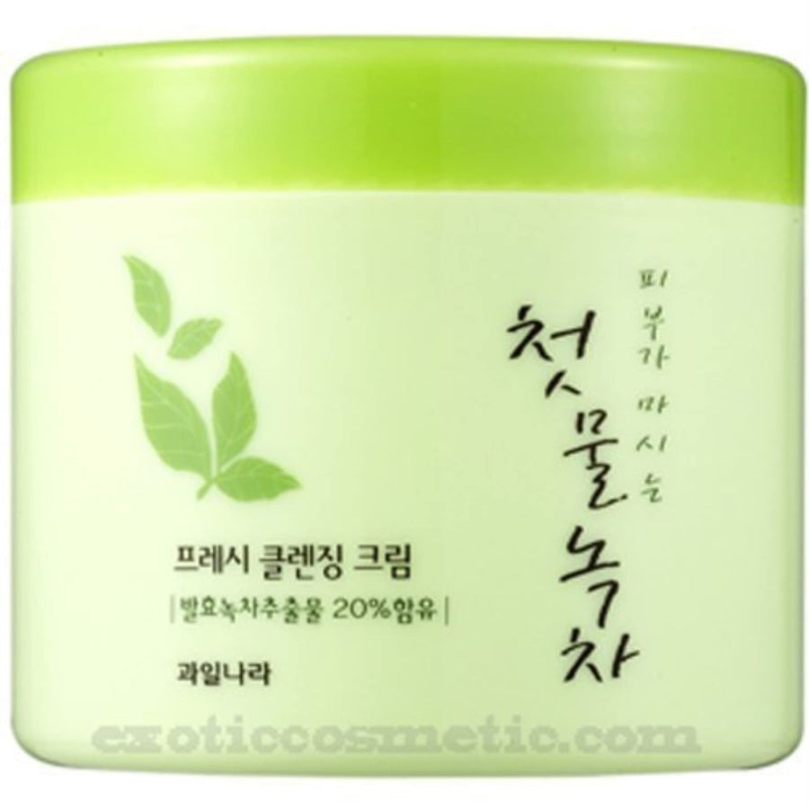 Natural Facial Cleansing Cream (Fermented Green Tea)